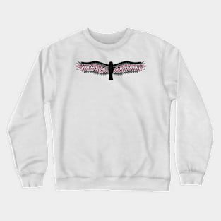 Fly With Pride, Raven Series - Demigirl Crewneck Sweatshirt